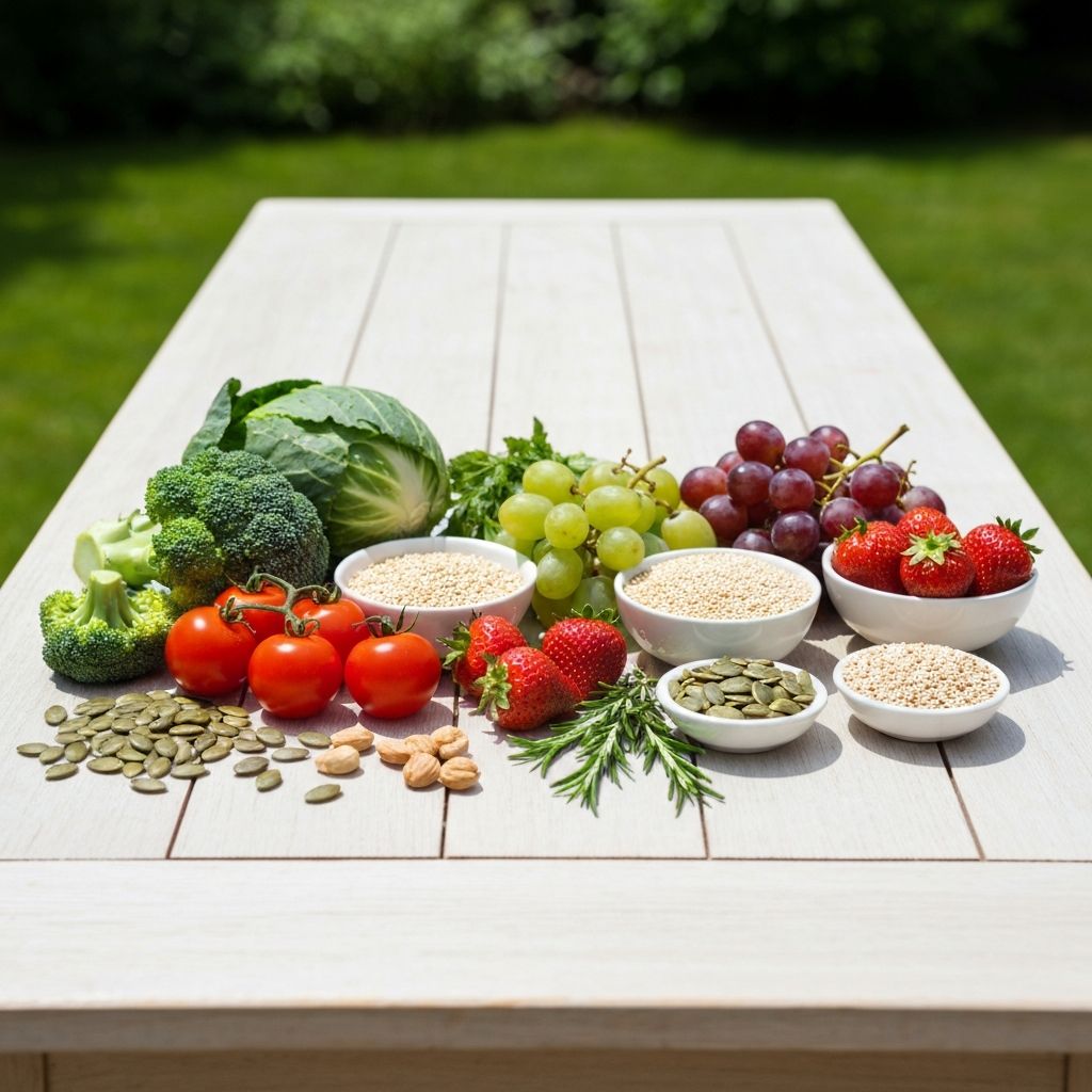 Natürliche Zutaten für ausgewogene Ernährung